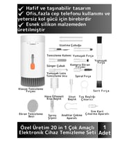 Özel Gelişmiş Tasarım Kulaklık Bilgisayar Telefon Tablet Kamera Elektronik Temizleme Kiti 20 in 1
