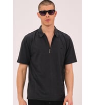 T0736 DEWBERRY ERKEK T-SHIRT-SİYAH