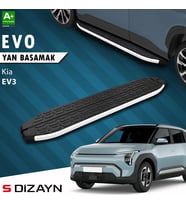 S-Dizayn Kia EV3 Evo Aluminyum Yan Basamak 183 Cm 2025 Üzeri A+ Kalite