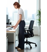 Kadın Cool & Comfort Yüksek Bel Geniş Paça Jean Pantolon Fonksiyonel Dayanıklı Kaliteli Şık
