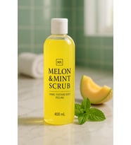 MX Melon & Mint Scrub Kavun ve Nane Aromalı El Ayak Vücut Peeling (400ML)
