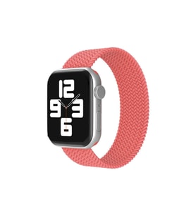 Apple Watch 42mm Ayarlı Solo Silikon Kordon - Pembe