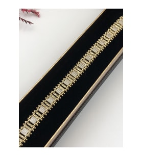 Çelik Kadın Bileklik Altın Renk Xuping Şıklığın Tamamlayıcısı! 14 K Gold Renk 18 Cm kutulu Renk Atmaz