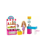 Barbie Oyuncak Barbie Chelsea Meslekleri Öğreniyor Market Çalışanı Chelsea Ve Oyun Seti Gtn67