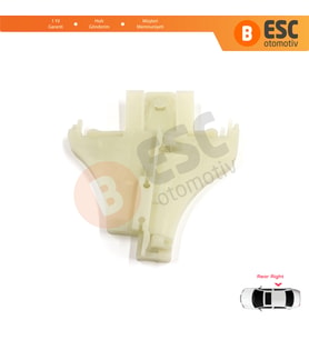 Ford Mondeo MK2 MK3 4/5 Kapı 1996-2007 1S71F27000B İçin Arka Sağ Kapı Cam Kriko Tamir Klipsi