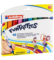 Edding Keçeli Kalem Kalın Funtastics 10 LU Set ED14K1099