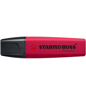 STABILO BOSS ORIGINAL NATURECOLORS FOSFORLU KALEM - BORDO  70/250