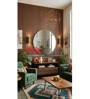 EKO KEÇELİ AKUSTİK AHŞAP PANEL TEAK RENK