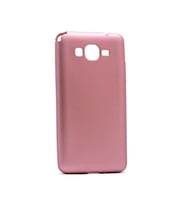 Samsung Galaxy Grand Prime G530 Uyumlu Kılıf Zore Premier Silikon Kapak (Rose Gold Altın)