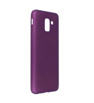 Durukar® Samsung Galaxy J6 Kılıf First Silikon - Mürdüm