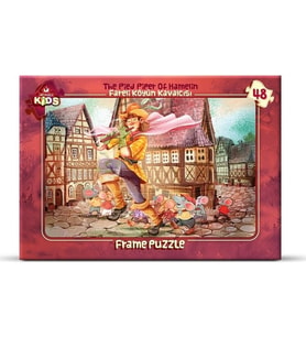 Art Puzzle 48 Parça Fareli Köyün Kavalcısı