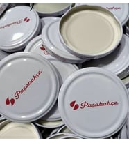 Paşabahçe kavanoz kapağı (Düz Beyaz)