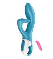 Embrace Me Çift Motorlu Klitoris Uyarıcı Esnek Yapılı Rabbit Vibratör+Vibratör