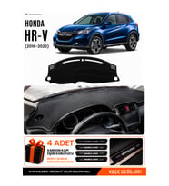 HONDA HR-V (2016-2020) Uyumlu Torpido Örtüsü Torpido Kılıfı - Siyah