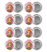 Kuran Okumayı Öğrendim Çanta Rozeti Seti 8 Adet En Büyük Boy 5.8cm İğneli Broş