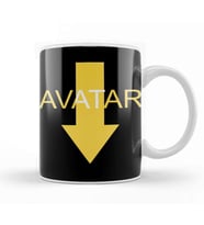 Avatar The Last Air Bender Sign Symbol Kupa Bardak Porselen