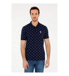 U.S. Polo Assn. 1826887 Gabala Lacivert Erkek Polo Yaka T-shirt 26Y129000244