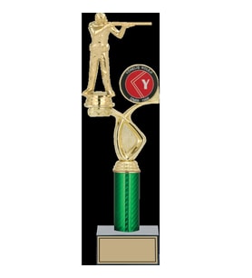 ODAK KUPA - Figürlü Kupalar - Atıcı Figürlü Kupalar FG-018 B - 37 cm