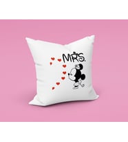 Mickey Mouse Sevgili Çift Tasarımlı Yastık