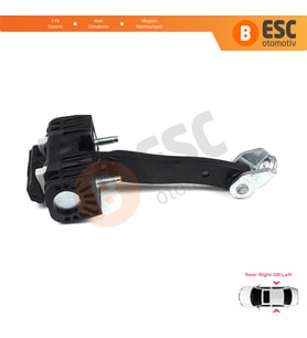 Opel Astra H 4/5 Kapı 2004-2014 için Arka Sağ veya Sol Kapı Gergi Yayı 5160252 13107851
