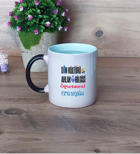 Din Kültürü Öğretmeni Kupa Bardak Sihirli Fotoğraflı Öğretmenler Günü Hediyesi