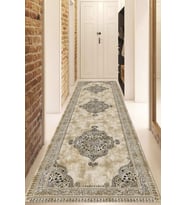 Dijital Baskılı Kaymaz Taban Yıkanabilir Modern Yolluk Ve Koridor Halısı NDU-SD-482 (Çok Renkli)