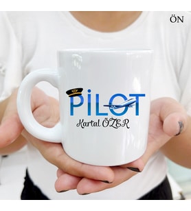 Pilot Renkli Tasarımlar ve Dekoratif Kişiye Özel Kupa Bardaklar