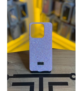 Realme C61 / C63 Uyumlu Taş Desenli Silikon Yumuşak Kılıf (Pembe)