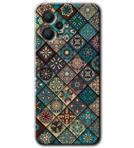 Redmi Note 12 5G Kılıf HD Desen Baskılı Kılıf - Mandala Desen