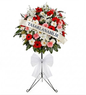 Premium Gerbera ve Lilyumlu Ferforje Aranjman