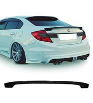 Honda Civic  Fb7 Amerikan Bagaj Üstü Spoiler Parlak Siyah Spoyler Plastik İthal