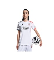 adidas Super Lig Kadın Beşiktaş JK 25/26 İç Saha Forması JN9935 Beyaz
