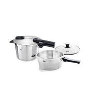 Fissler Vitaquick Premium 6+3,5 Litre Düdüklü Tencere + Cam Kapak