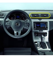 VW Passat CC 2009-2012 Ön Konsol Orta Havalandırma Izgarası 3AB819728A