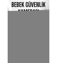 Wifi Kamera Ev Kamerası Gece Görüşlü Kablosuz Bebek Izleme Kamerası