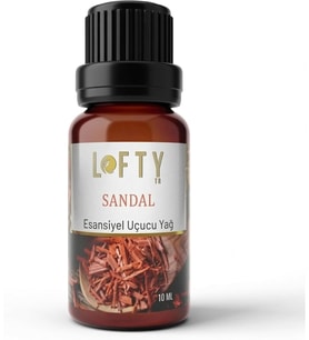 Lofty Sandal Uçucu Yağ Buhurdanlık Esansı Konsantre Oda Kokusu Uçucu Esans Buhur Yağı 10 ml
