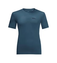 Jack Wolfskin Tech Erkek Tişört - Dark Sea