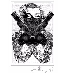 Marilyn Justiceira Puzzle 240 Parça Yapboz