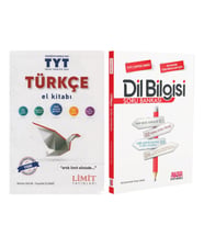 Limit Yayınları TYT Türkçe El Kitabı ve AKM Dil Bilgisi Soru Bankası Seti 2 Kitap
