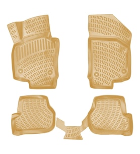 Seat Altea 3D Paspas - Bej  2004 ve Sonrası, HB