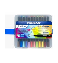 Fineliner 0,4 mm Yeni Teknoloji Uç 24 Farklı Renk