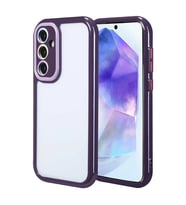 Galaxy A55 Kılıf Kamera Korumalı Renkli Kenar ve Çerçeve Tasarımlı Zore Vitamin Kapak