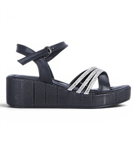 Byn Ayışığı By33 Siyah Kadın 7 Cm Topuklu Sandalet