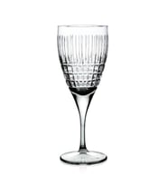 Decocia Kesme Kristal Beyaz ve Rose Şarap Kadeh 6 Adet 230cc