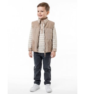 Erkek Çocuk 3lu Alt Üst Takım 1-5 Yaş 6229