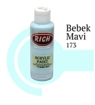 Rich Master Akrilik Boya 120 cc. 173 Bebek Mavi 