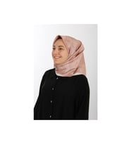 Aker 90x90 Koyu Somon Ipek Krep Saten Eşarp 7208701-396