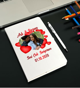 Kişiye Özel Deri Tasarım Defter TS64