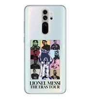 Xiaomi Redmi Note 8 PRO Uyumlu Lionel Messi Tasarımlı Şeffaf Telefon Kılıfı