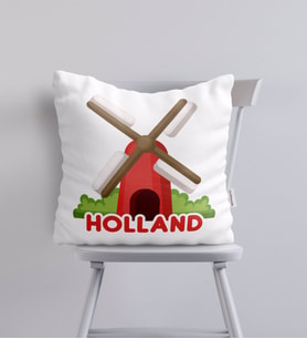 BK Gift Holland Tasarımlı Yastık - Model 1